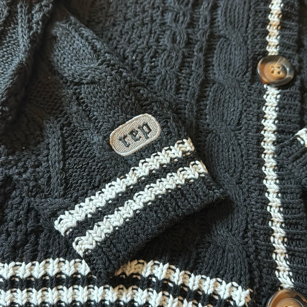 Reputation Cardigan Taylor Swift Rep Stars Embroidered Sweater Snake Patch - Picture 3 of 7